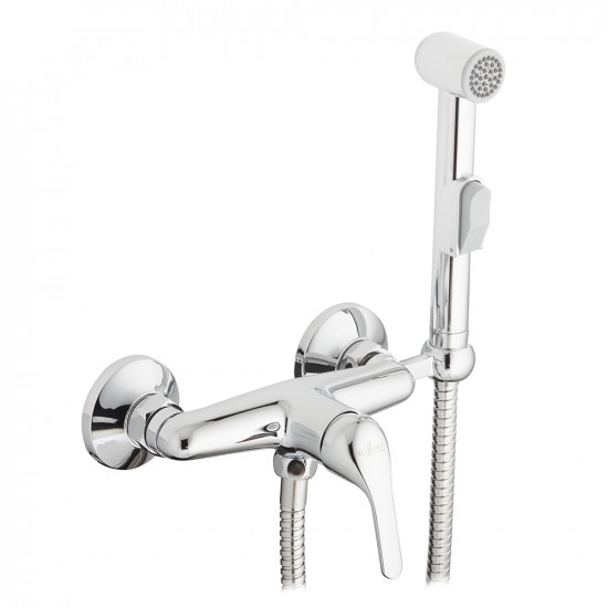 Смеситель с гигиеническим душем ROSSINKA Y25-52 встраиваемый со скрытой частью в комплекте
