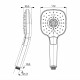 Лейка для душа IDDIS Sena SEN3F00i18 d112 мм F3