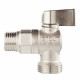 Кран шаровой латунный Stout (SVB-0059-001234) 3/4 НР(ш) х 1/2 НР(ш) к бытовой технике мини угловой