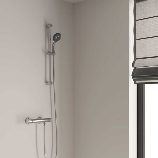 Душевой комплект GROHE Vitalio Start со штангой 600 мм лейкой D100 мм 3F и шлангом 1750 мм