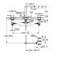 Смеситель для раковины Grohe Plus 20301003 M-Size Двухвентильный