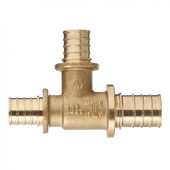Тройник Stout (SFA-0014-252020) 25 х 20 х 20 мм латунный