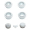 Набор присоединительный универсальный Royal Thermo 3/4" для радиатора белый