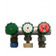 Коллектор Far (FK 3824 3412TP) 3/4 ВР(г) х 4 выхода 1/2 НР(ш) х 3/4 НР(ш) регулируeмый