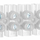 Клеммник Proconnect КВ-4 12х4 кв. мм полиэтиленовый белый