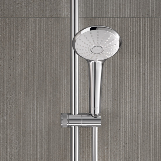Душевая система Grohe Vitalio Joy 30361000 верхним душем d260 мм с лейкой d 110 мм с термостатом