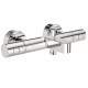 Смеситель для ванны GROHE Precision Get 34774000 с коротким изливом с термостатом без лейки