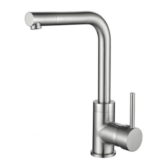 Смеситель для кухни KAISER Teka ф35 боковой Silver