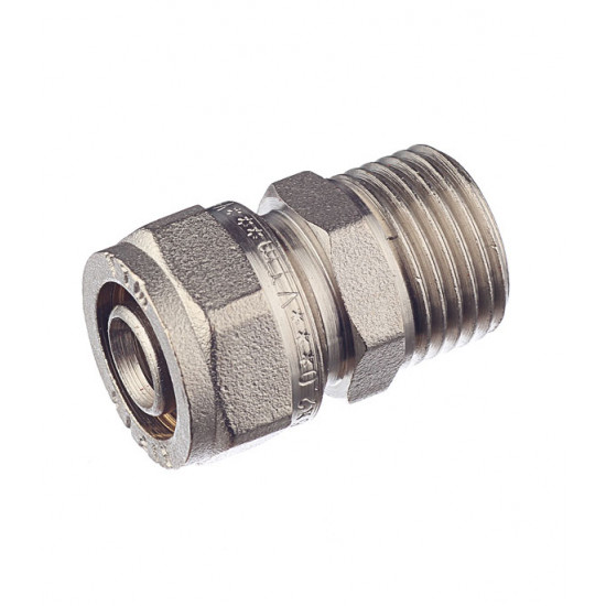 Соединитель прямой VALTEC (VTm.301.N.001604) 16 обж(ц) х 1/2 НР(ш)