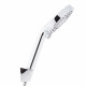 Душевой комплект Ravak 903.00 X07S006  шланг 1500 мм с душевой лейкой Flat M d118 мм F3 с держателем