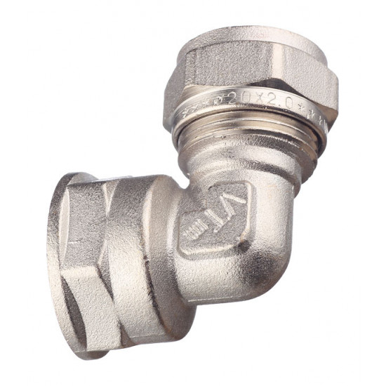 Угол VALTEC (VTm.352.N.002005) 20 обж(ц) х 3/4 ВР(г)
