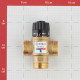 Клапан (вентиль) термостатический Stout (SVM-0120-256025) подмешивающий 1 НР(ш) для систем отопления и ГВС 35-60 °С KVs 2,5