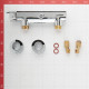 Смеситель для душа без излива GROHE Plus 33577003 однорычажный без лейки