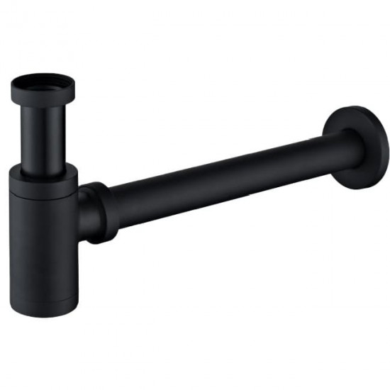 Сифон для раковины черный BelBagno BB-SMT2-NERO