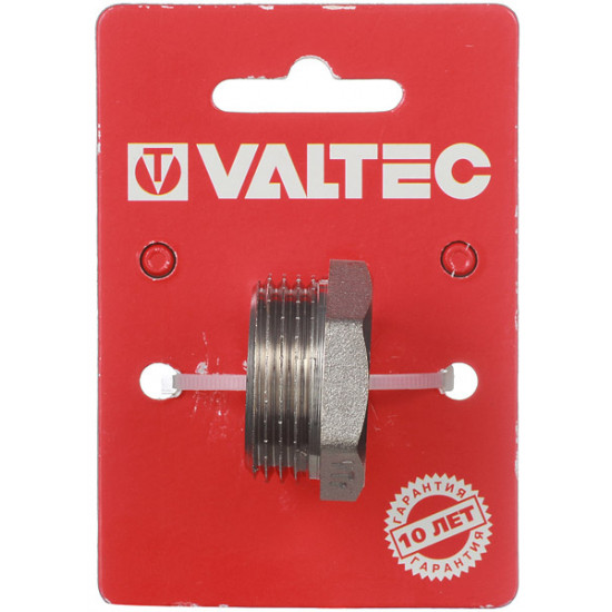 Футорка VALTEC (VTr.581.N.0604) 1 НР(ш) х 1/2 ВР(г) латунная