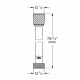 Шланг для душа GROHE VitalioFlex Comfort 2000 мм пластик