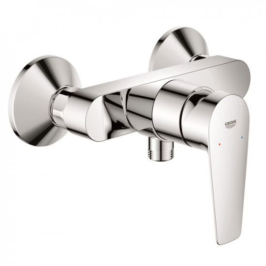 Смеситель для душа без излива Grohe Bau Edge 23635001 однорычажный без лейки хром