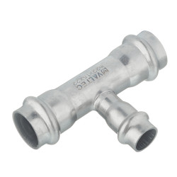 Тройник VALTEC (VTi.931.I.221522) 22 х 15 х 22 мм нержавеющая сталь
