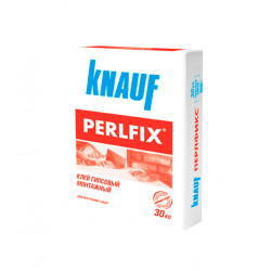 Клей для ПГП, ГКЛ, ГВЛ Knauf Перлфикс гипсовый 30 кг