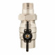 Кран шаровой латунный Stout (SVB-0007-000020) 3/4 ВР(г) х 3/4 НР(ш) бабочка со сгоном прямой
