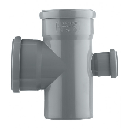 Крестовина Pro Aqua Comfort d110х110х50 мм 87° пластиковая одноплоскостная для внутренней канализации