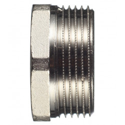 Футорка Stout (SFT-0029-011434) 1 1/4 НР(ш) х 3/4 ВР(г) латунная