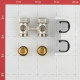 Узел нижнего подключения прямой Simplex Standard Line D1/50 H-образный 1/2 НР(ш) х 3/4 EK для радиатора c ниппелями 1/2" с декоративной панелью