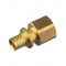 Соединитель прямой Stout (SFA-0002-001612) 16 мм х 1/2 ВР(г) латунный