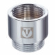 Удлинитель Valtec (VTr.198.C.0625) 25 мм х 1 ВР(г) х 1 НР(ш) хром латунный