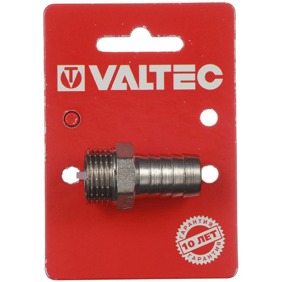 Штуцер VALTEC (VTr.650.N.0416) для присоединения шланга 1/2 НР(ш) х 16 мм латунный