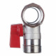 Коллектор Henco (VB050503-ROOD) 3/4 ВР(г) х 3 выхода 3/4 НР(ш) ЕК х 3/4 НР(ш) с шаровыми кранами