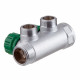 Коллектор Far (FK 3821 134 TP) 1 ВР(г) х 2 выхода 3/4 НР(ш) х 1 НР(ш) регулируeмый
