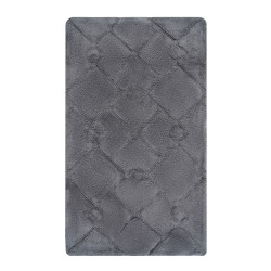 Коврик для ванной черный 60х100 см Fora Stone Black (STN60-100BL)