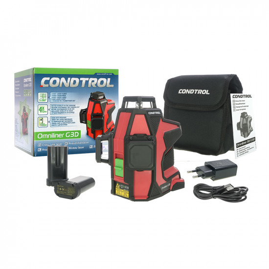 Нивелир лазерный Condtrol OmniLiner 3D Green (1-2-153)