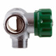 Коллектор Far (FK 3821 3412TP) 3/4 ВР(г) х 2 выхода 1/2 НР(ш) х 3/4 НР(ш) регулируeмый