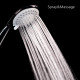Душевой гарнитур Milardo Shower Set 3703F24M76 с лейкой d 80 мм со стойкой 850-1150 мм с верхней лейкой d 200 мм