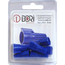 Скрутка для кабеля DORI СИЗ-2 4,5-12 кв. мм усиленная (6 шт.)
