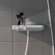 Смеситель для душа без излива GROHE Grohtherm SmartControl 34719000 с полочкой с термостатом без лейки